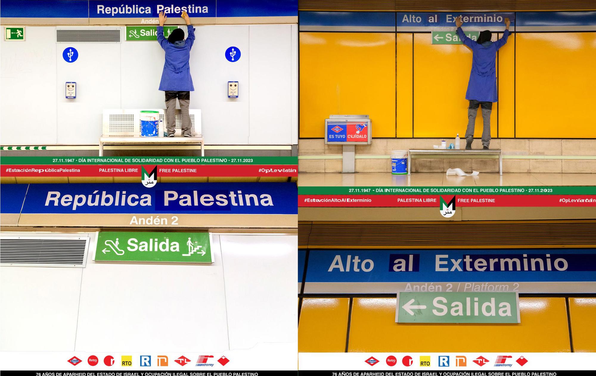 Acciones Palestina Metro 1